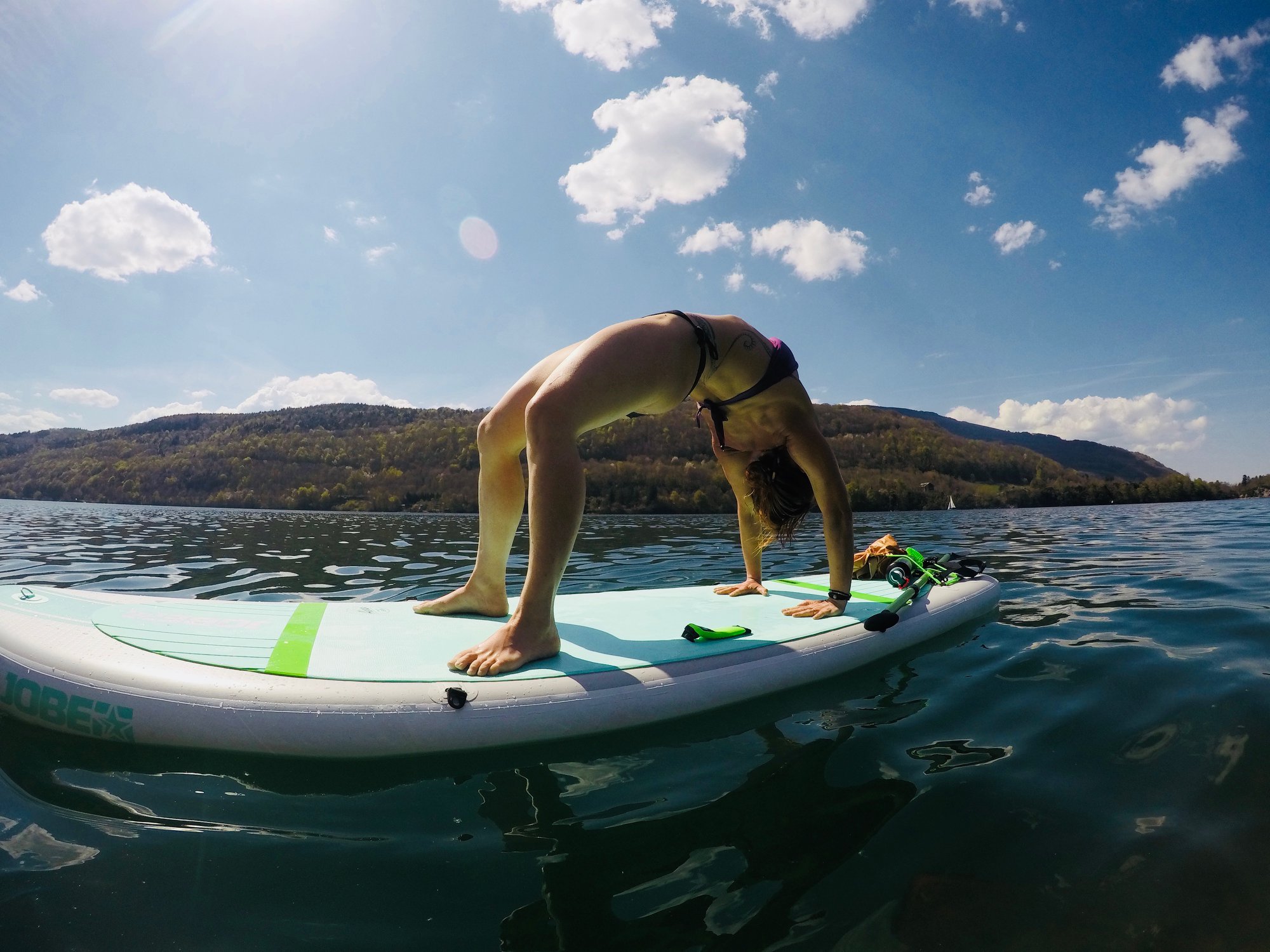 Paddle Yoga Au Bois Fran Ais Grenoble France