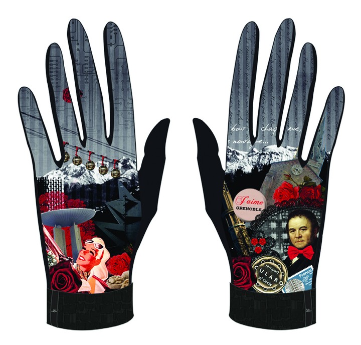 Grey Grenoble gloves