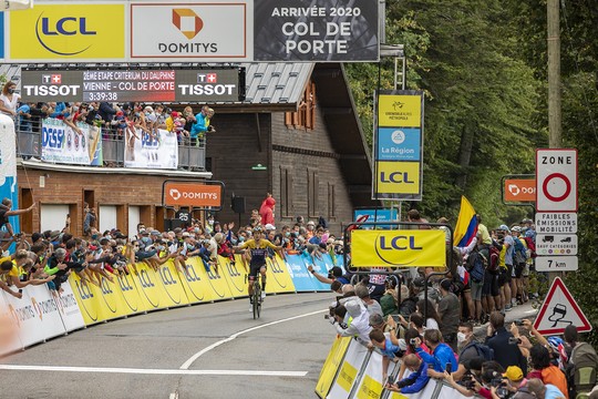 Critérium du Dauphiné Arrivée Col de Porte 2020