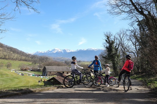 Balade vélo famille grenoble