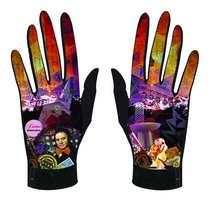 Orange Grenoble gloves