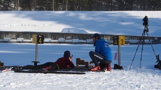 Biathlon au Col de Porte © Christophe Imbert