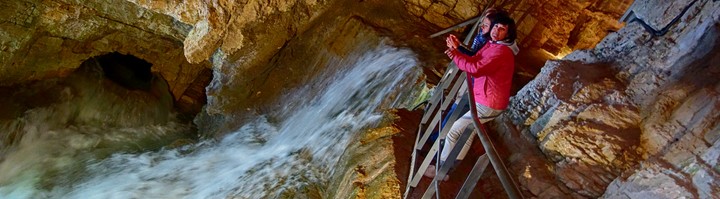 Cuves de Sassenage cascade eau cavité