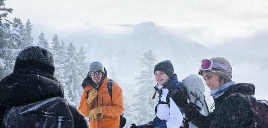 ski de randonnée accompagné d'un guide à Chamrousse
