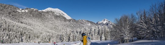 Chartreuse Le Sappey-en-Chartreuse ski de descente pistes hiver
