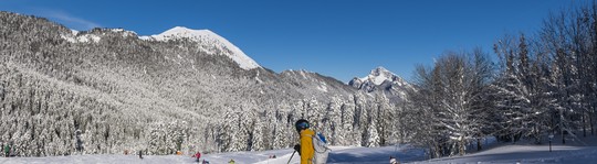 Chartreuse Le Sappey-en-Chartreuse ski de descente pistes hiver