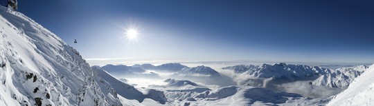 Le Pic Blanc- Alpe d'Huez Grand Domaine Ski © Laurent Salino