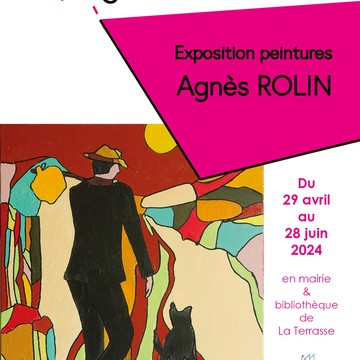 Exposition "Agnès ROLIN" à la bibliothèque... Du 29 avr au 28 juin 2024