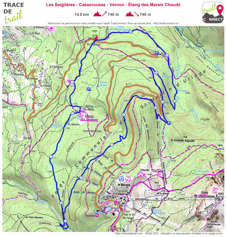 trail-les-seigli-res-casserousse-vernon-etang-des-marais-chauds-grenoble-france