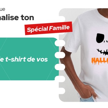 Atelier Fabrique Kids : Personnalise ton t-shirt Du 24 au 31 oct 2024