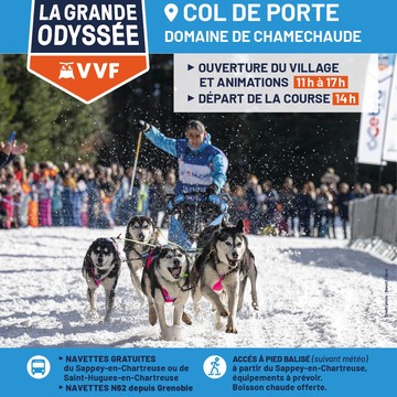 La Grande Odyssée VVF - Etape 10 - Col de Porte Le 22 janv 2025