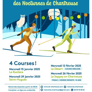 Challenge des nocturnes de Chartreuse Le 26 fév 2025