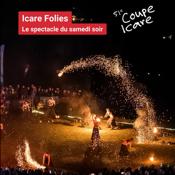 Icare Folies Le Spectacle du Samedi 21 Septembre à Saint-Hilaire-Du-Touvet Le 21 sept 2024