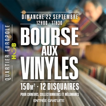 Bourse aux Vinyles Le 22 sept 2024