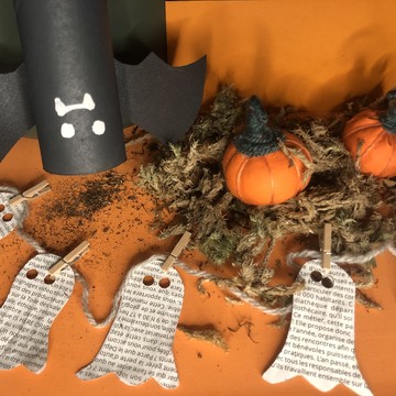 Ateliers créatifs Halloween pour enfants Du 23 au 30 oct 2024