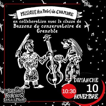 MUSIQUE (en robe) DE CHAMBRE / Classe de Baassons Le 10 nov 2024