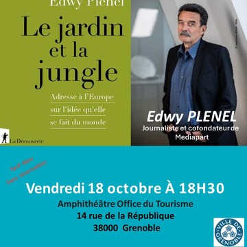 Rencontre avec Edwy PLENEL "le jardin de la jungle"