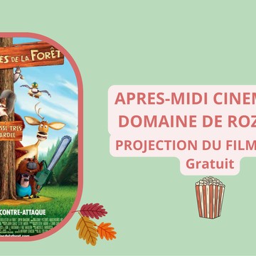 Cinéma Projection au Domaine de Rozan