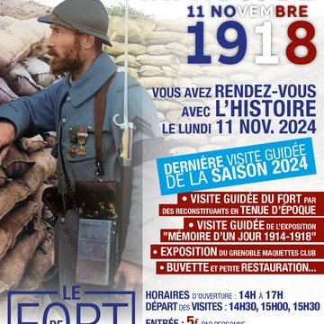 Commémoration du 11 novembre au Fort de Comboire Le 11 nov 2024