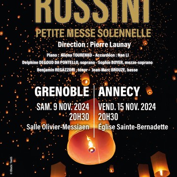 ROSSINI / La Petite Messe Solennelle Le 9 nov 2024