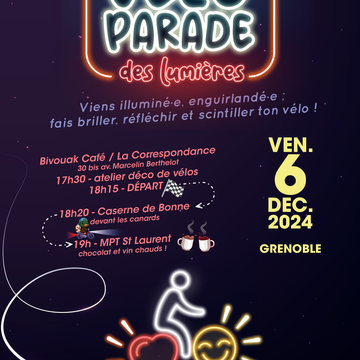 Véloparade des Lumières Le 6 déc 2024