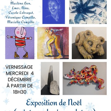 Exposition de Noel Du 4 au 24 déc 2024