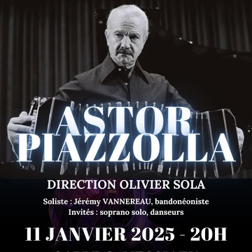 Soirée Concert Tango Astor Piazzolla Le 11 janv 2025