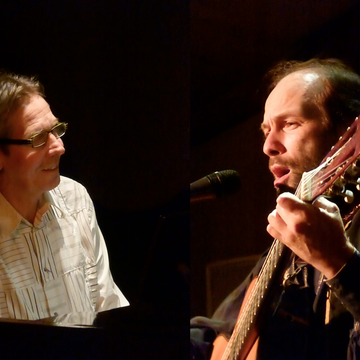 Cordes Tziganes : piano, guitare 7 cordes, claquettes, chant avec Valéry Fiodorov et Andreï Kleimenov