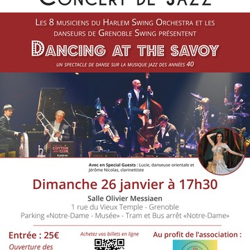 Concert de Jazz Dancing at the savoy Le 26 janv 2025