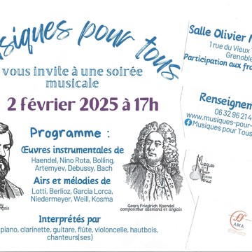 Soirée musicale Le 2 fév 2025