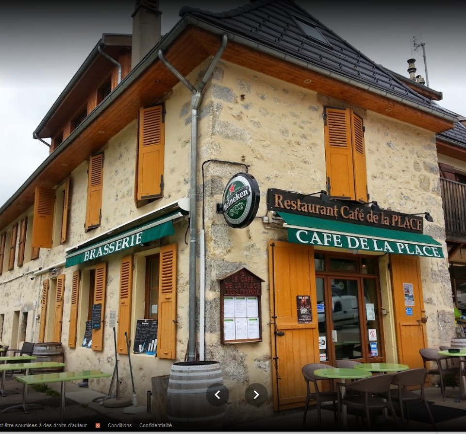 Cafe De La Place Grenoble France