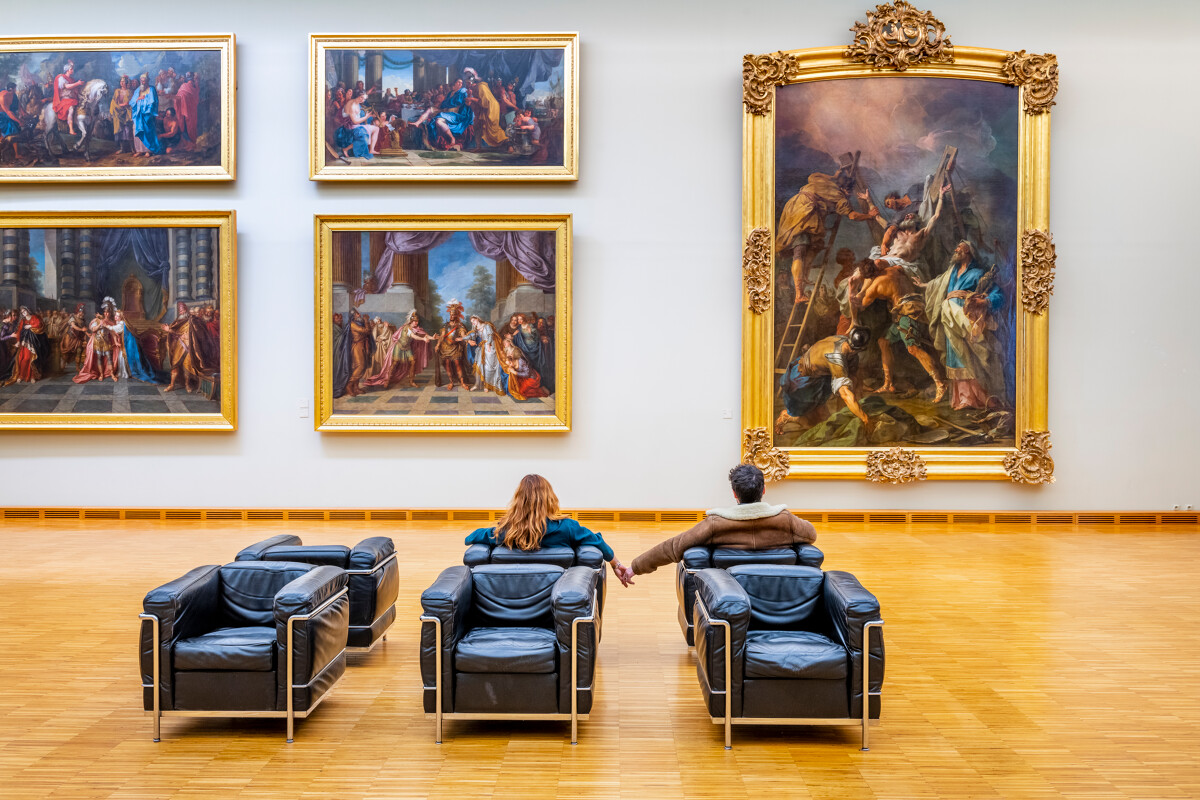 The master pieces of the Museum of Grenoble - Grenoble France